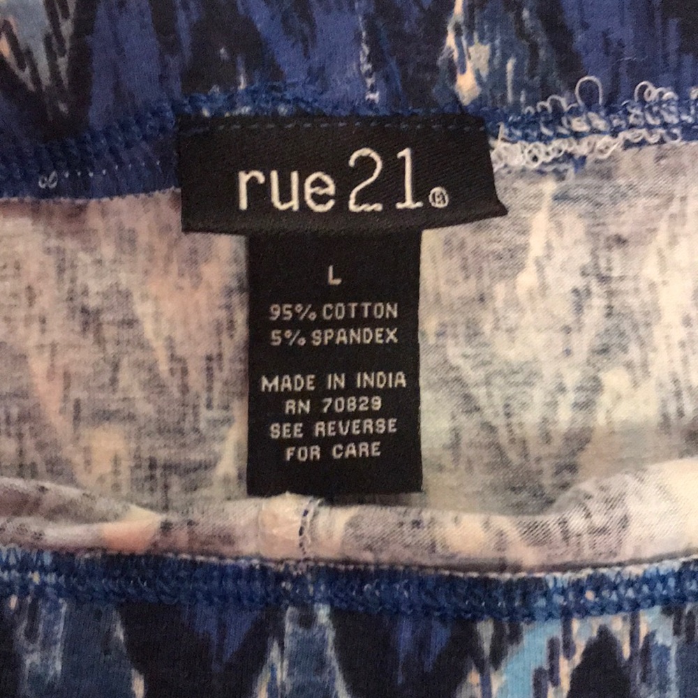 Blue leggings - Picture 2 of 3